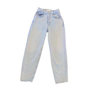 Agolde Light Blue Straight Leg Jeans